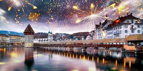 Silvesterzauber in der Schweiz