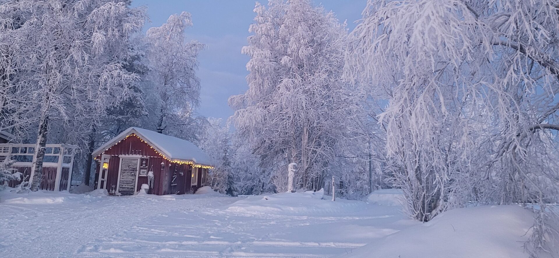 Reiterhof in Finnisch Lappland